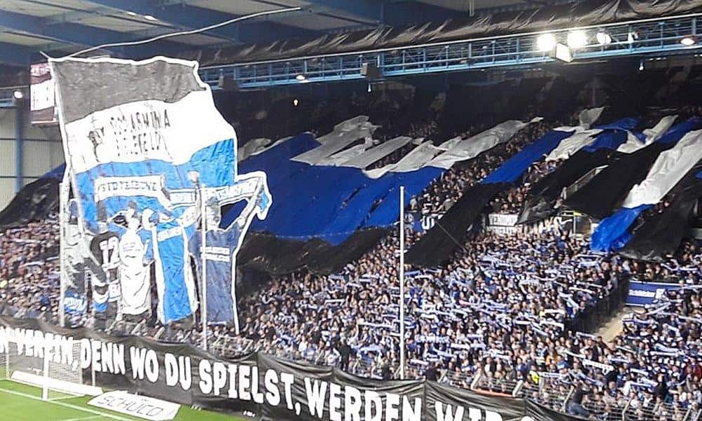 Tribüne des DSC Arminia Bielefeld