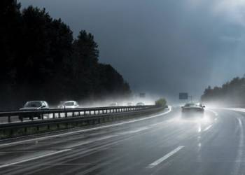 Autobahn, Regen - © Pixabay