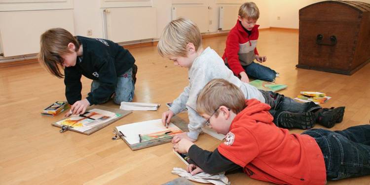 Kinder im Museum - © Landesverband Lippe