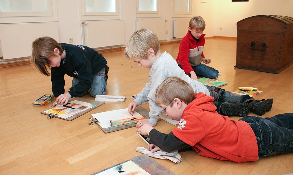 Kinder im Museum - © Landesverband Lippe