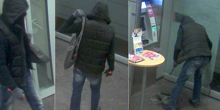 Vorraum Bank Tatverdächtiger - © Polizei Vlotho