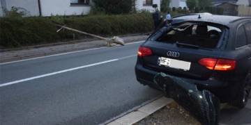 VU Flucht Hüller Straße - © Polizei Kirchlengern