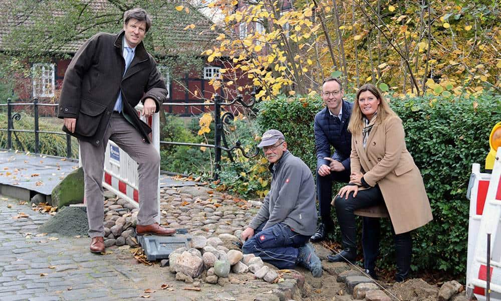 Areiten am Steinweg werden abgeschlossen.