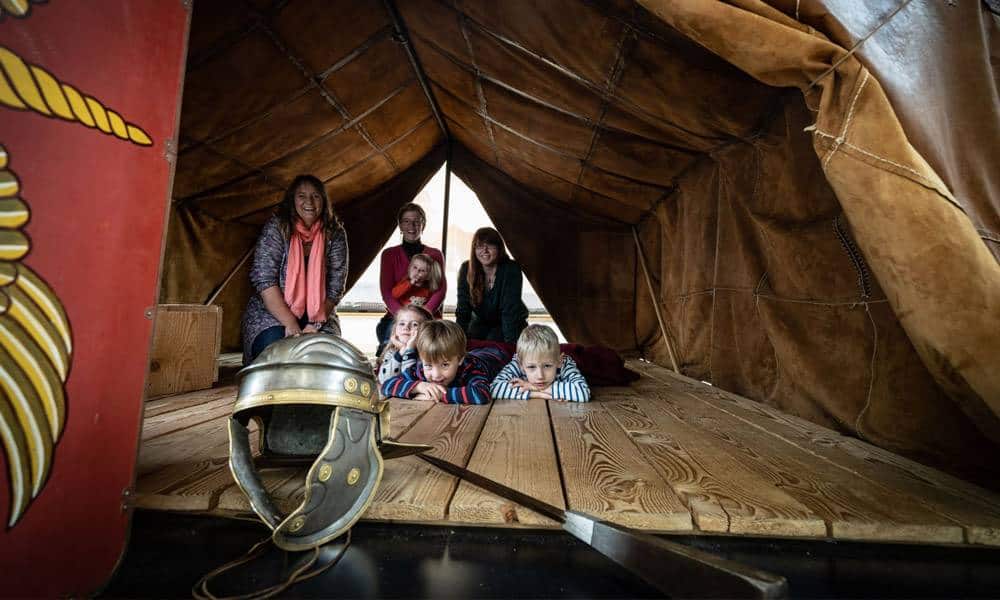 Im LWL-Römermuseum können Kinder "Die Weihnachtsgeschichte einmal anders" erfahren. - © LWL