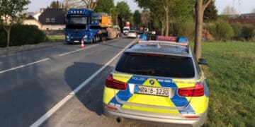 LKW-Unfall Lichtenau 28.04.2020