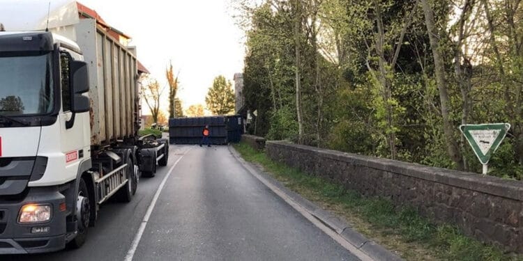 LKW-Unfall Preußisch Oldendorf 20.04.2020