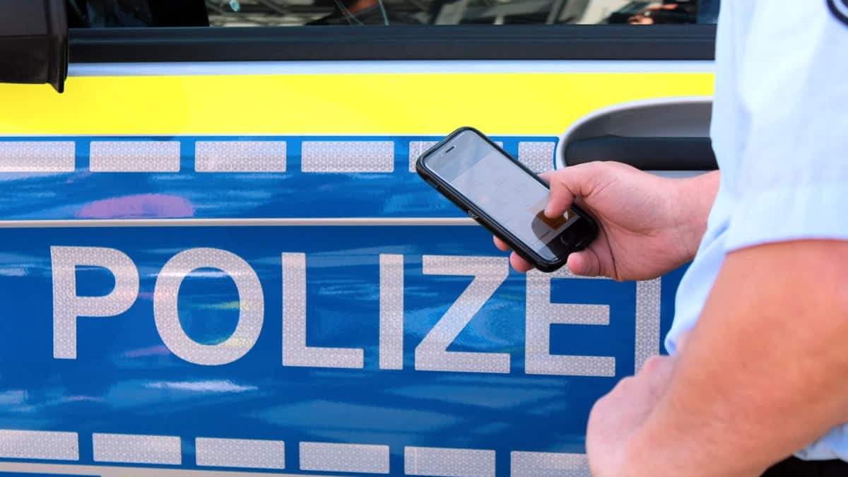 Smartphones Polizei