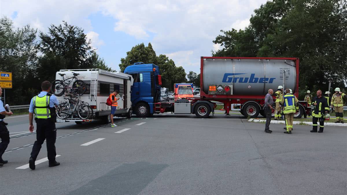 LKW-Unfall Warburg 17.07.2020