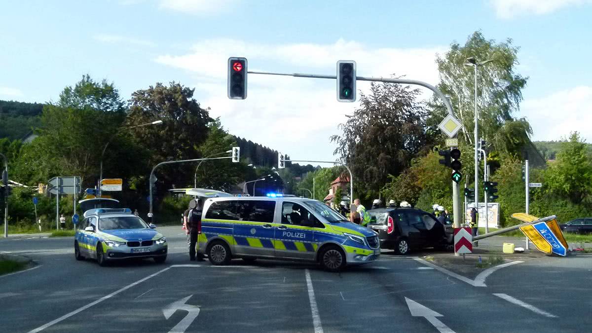 Autounfall Hüllhorst 22.08.2020