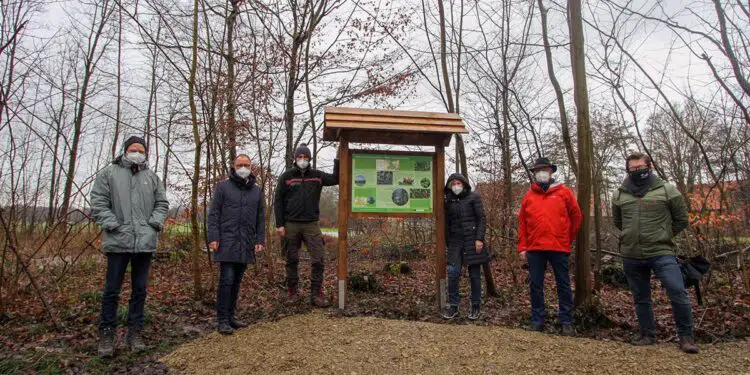 Infotafel Bexter Wald