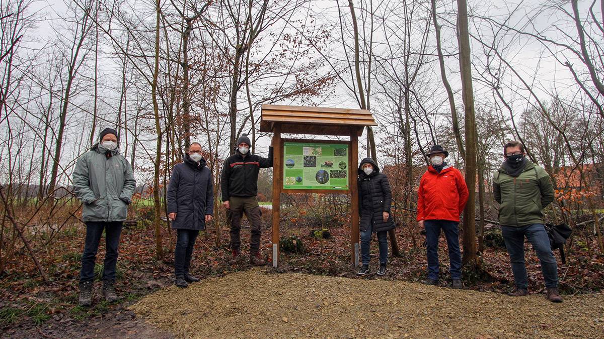 Infotafel Bexter Wald